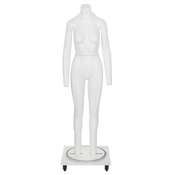 Female mannequin for product shots, ideal for professional ghost type photography.