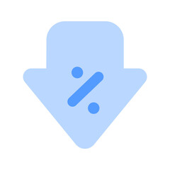 discount duotone icon