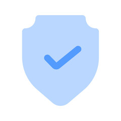 shield duotone icon