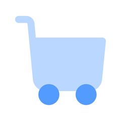 shopping carts duotone icon