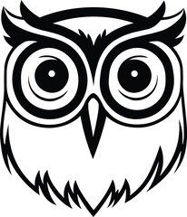 Owl Logo. Fully Editable Vector File.