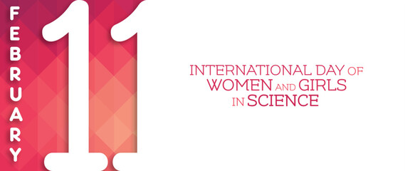  International Day of Women and Girls in Science text frame, 11 February