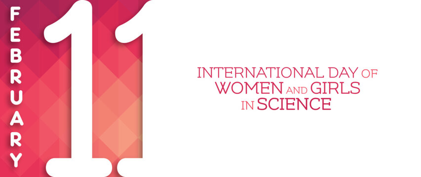  International Day of Women and Girls in Science text frame, 11 February