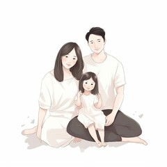 Obraz premium 家族写真