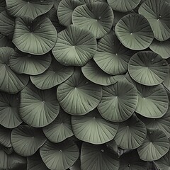 Droplets of rain splashing on a vibrant lotus leaf