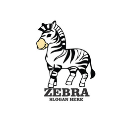 Free design logo icon zebra