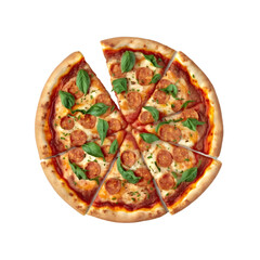 Pizza png, Pizza Design Elements Isolated on Transparent Background