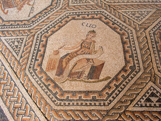 Mosaic of Vichten in Luxembourg, 
