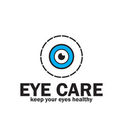 Obraz na płótnie Canvas eye care icon vector illustration template design