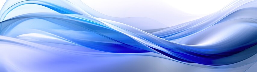 Naklejka premium Abstract light blue and purple dynamic wavy background