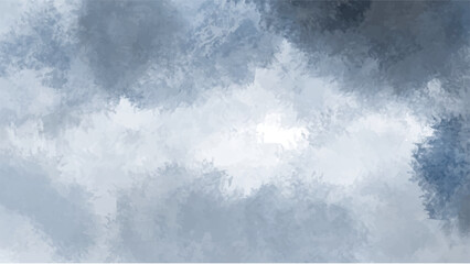 Obraz premium Abstract blue watercolor background.Hand painted watercolor. vector
