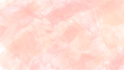 Abstract pink watercolor background.Hand painted watercolor. vector