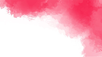 Abstract pink watercolor background.Hand painted watercolor. vector