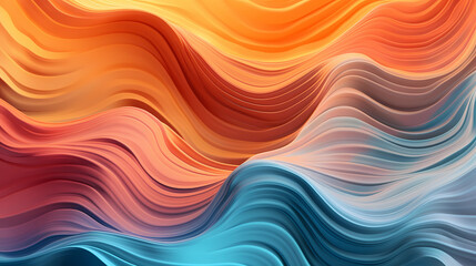 Colourful abstract desktop computer and laptop wallpaper.  Colourful mountain wave  background.