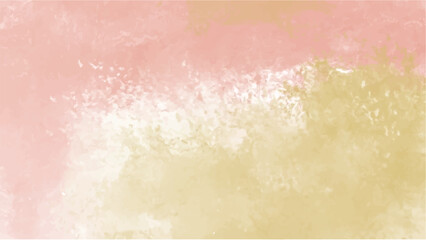 Abstract earth tone watercolor background.Hand painted watercolor. vector