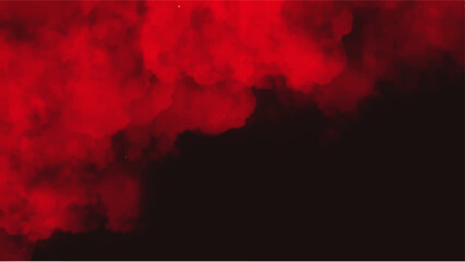 Abstract black and red watercolor background.Hand painted watercolor. vector