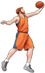 basketball player in action
