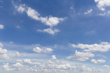 Naklejka na ściany i meble Blue sky with clouds in the background.