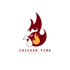 chicken logo vector