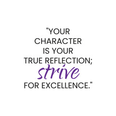 Islamic Motivation Quote with a smooth black background