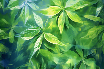 green leaves background - light green leaves wallpaper - leaves background - green background - leaves - floral