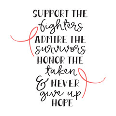 Hand Lettered Positive Quotes