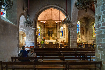 Fototapeta premium Church of Saint-Pierre - Le Mont-Saint-Michel