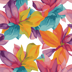 watercolor sublimation seamless pattern