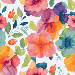 watercolor sublimation seamless pattern