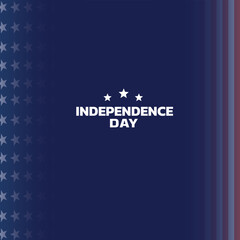united states independence day poster design, 4th of july, with american flag background element. vector illustration