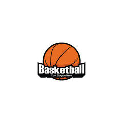 Basketball logo vector graphics