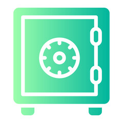 safety box gradient icon