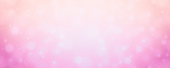 abstract pink background with bokeh