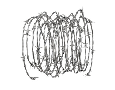 recommend clip art: Rolls of barbed wire or Fence barbwire border chain. Png transparency