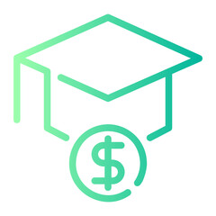 student gradient icon