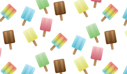 アイスキャンディ　背景