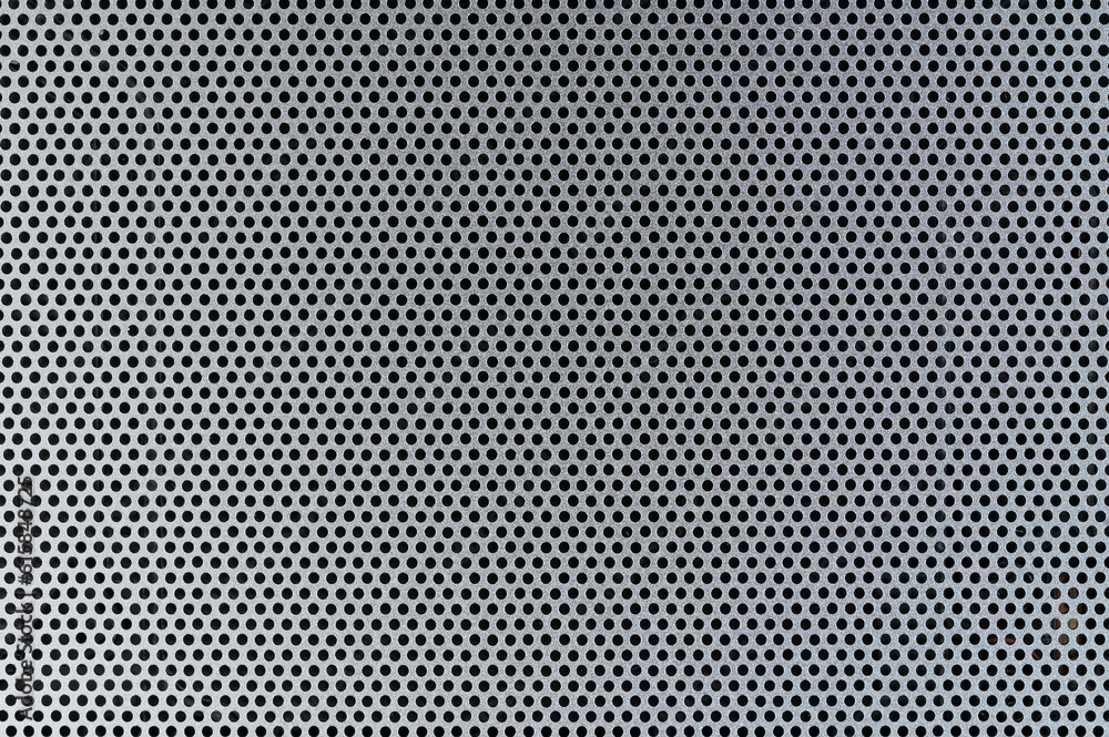 Canvas Prints Metal grid texture