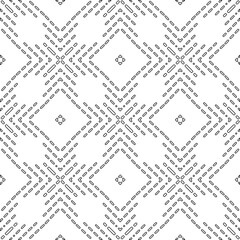 Stylish texture with figures from lines.
Diagonal pattern. Repeat decorative design.Abstract texture for textile, fabric, wallpaper, wrapping paper.Black and white geometric wallpaper.