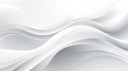 Obraz premium Abstract white and grey background. polygonal art pattern style Geometry texture futuristic