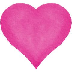 Watercolor Brush Heart Png Illustration Paper Texture
