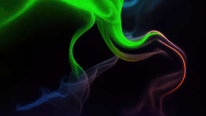 Abstract background illustration of a smoke color (Generative AI)