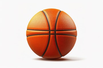 Fototapeta premium basketball isolated on white background. generated by AI.