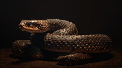Fototapeta premium close up of a snake