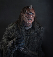 cyclops monster with horn © sidney