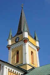Fototapeta na wymiar Swenden, the little old church of Borgholm