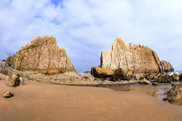 Fototapeta na wymiar Coastal cliffs