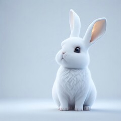 Obraz premium cute little bunny 2