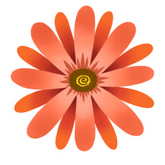 Decorative Flower Illustration