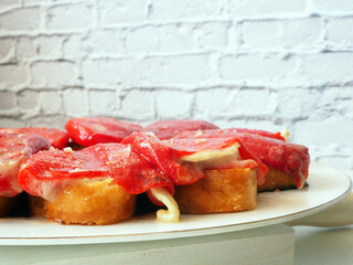 Stuffed Piquillo Pepper with Goat Cheese