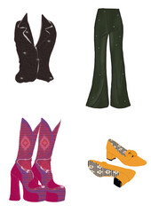 set of boots